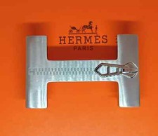 Hermes fibbia palladium usato  Messina