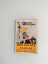 JOGO FA CUP HULL CITY V READING 11.12.1948, usado comprar usado  Enviando para Brazil