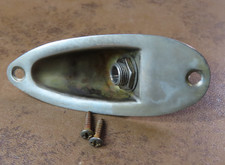 Jackplate Strat de níquel envelhecido ajuste Fender Stratocaster Switchcraft jack RELÍQUIA, usado comprar usado  Enviando para Brazil