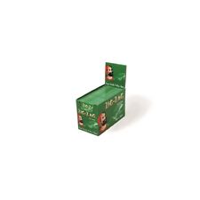 25|50 x ZIG ZAG Papel Verde Rolo Regular de Cigarro Papel ZIGZAG Cantos Cortados, usado comprar usado  Enviando para Brazil