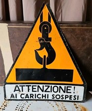 Cartello fabbrica vintage usato  Macomer