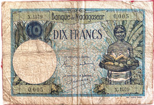 16225 madagascar billet d'occasion  Rillieux-la-Pape