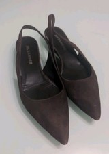 Sapato Feminino Jil Sander Couro Camurça Marrom Tamanho 37.5 EUA 7 Pontas comprar usado Sapato Feminino Jil Sander Couro Camurça Marrom Tamanho 37.5 EUA 7 Pontas comprar usado  Enviando para Brazil