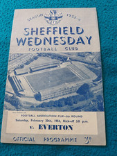 sheffield wednesday programmes for sale sheffield wednesday programmes for sale PORTSMOUTH