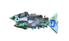 Vintage abalone articulated for sale  Littleton