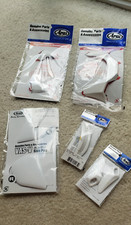 Arai Vas-V conjunto de decolagem capacete branco sinete-X pod lateral queixo ventilação spoiler traseiro comprar usado  Enviando para Brazil