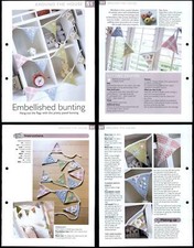 Embellished bunting around for sale  SLEAFORD