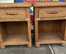 Pair vintage woven for sale  Palm Beach