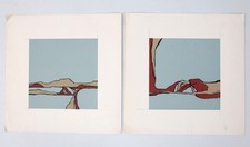 Vintage linocut abstract for sale  Mesa