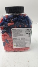 Conectores de cable estándar eléctricos comerciales surtidos (azul y naranja)... segunda mano  Embacar hacia Mexico