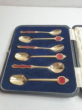 Vintage goldplated red for sale  RHYL