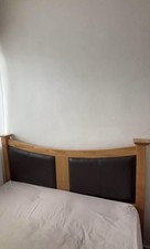 Wooden double bed for sale  LONDON
