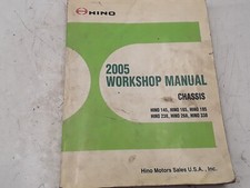 Hino 2005 workshop for sale  Bedford
