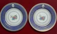 Par de requintado brasão de armas patiala porcelana Royal Worsecter placas, Índia comprar usado  Enviando para Brazil