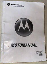 Vtg Motorola MotoManual C155 GSM - Operation Manual comprar usado  Enviando para Brazil