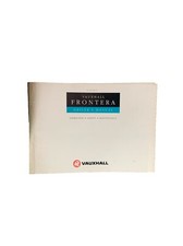 Original vauxhall frontera for sale Original vauxhall frontera for sale  BIRMINGHAM