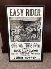 rider framed poster easy for sale  Melbourne