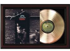 Reprodução de madeira cerejeira John Lennon RockNRoll exibição de disco de assinatura, usado comprar usado  Enviando para Brazil