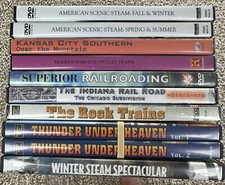 Train railroad dvd for sale  Appleton