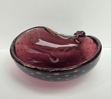 Vintage murano amethyst for sale  STOKE-ON-TRENT