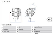 Bosch lichtmaschine generator gebraucht kaufen  Bautzen-Umland II