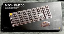 Combo de teclado y mouse mecánico inalámbrico ProtoArc MECH KM200 2.4G nuevo segunda mano  Embacar hacia Mexico