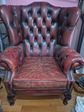 Oxblood red leather for sale  LIVERPOOL