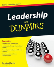 Leadership dummies marrin for sale  UK