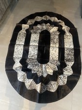 Handmade cowhide rug for sale  GLOUCESTER