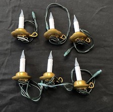Carlon Árvore de Natal Clipe em Velas Luzes conjunto de 6 cintilação excelente estado. comprar usado  Enviando para Brazil