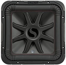 Subwoofer Kicker 45L7R124 áudio veicular L7R quadrado 12" sub 1200W duplo 4 ohms L7R12 comprar usado  Enviando para Brazil