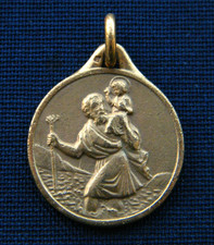 Médaille religieuse protectio d'occasion  Pont-Évêque