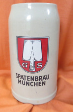 Spatenbräu münchen bierkrug gebraucht kaufen  Wörrstadt