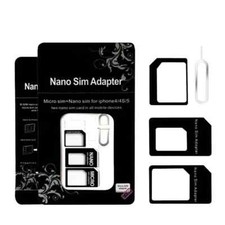 Adapter karty SIM Nano Micro Standardowe karty do telefonu komórkowego iPhone Samsung Uniwersalny na sprzedaż  Wysyłka do Poland