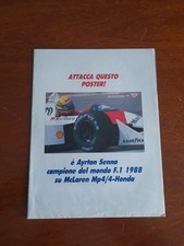 Autosprint poster ayrton usato  Macerata