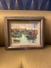 Peinture huile carton d'occasion  Paris XVII