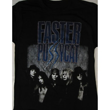Camiseta masculina Faster Pussycat preta manga curta todos os tamanhos fã P-5XL comprar usado  Enviando para Brazil