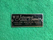 Johnson sons ltd for sale Johnson sons ltd for sale  READING