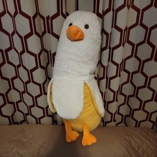 Almofada de pelúcia fofa de pelúcia 27,5" animal de pelúcia pato banana abraçando, usado comprar usado  Enviando para Brazil