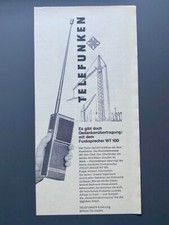 Telefunken funkgerät funkspre gebraucht kaufen  Aßlar