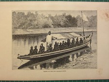 C1890 antique print for sale  YORK