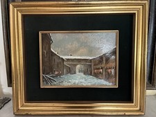 Quadro dipinto olio usato  Saviore dell'Adamello