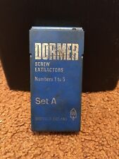 Dormer screw extractors for sale  CRAWLEY