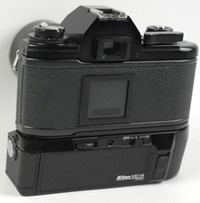Câmera de Filme Nikon EM 35mm SLR Corpo Preto com Unidade de Motor MD-14 e Lente 135mm JAPÃO comprar usado  Enviando para Brazil