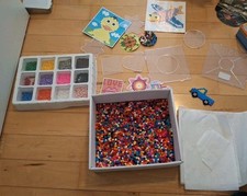 Bügelperlen set zubehör gebraucht kaufen  Köln