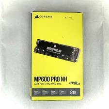 Usado, Corsair MP600 PRO NH 8TB M.2 2280 PCIe 4.0 NVMe SSD CSSD-F8000GBMP600PNH NOVO comprar usado  Enviando para Brazil