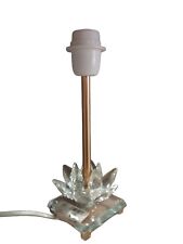 Lampada tavolo fiore usato  Napoli