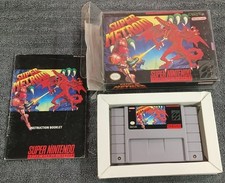 Completo ~ Super Metroid (Super Nintendo, SNES, 1994) com Caixa e Manual, usado comprar usado  Enviando para Brazil