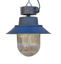 Vintage Lampa emaliowana Lampa przemysłowa Loft Lampa Industrial Lamp -Przyszłość na sprzedaż  PL