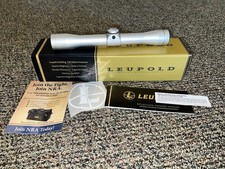 Leupold 2.5x28mm silver for sale  Huntingdon